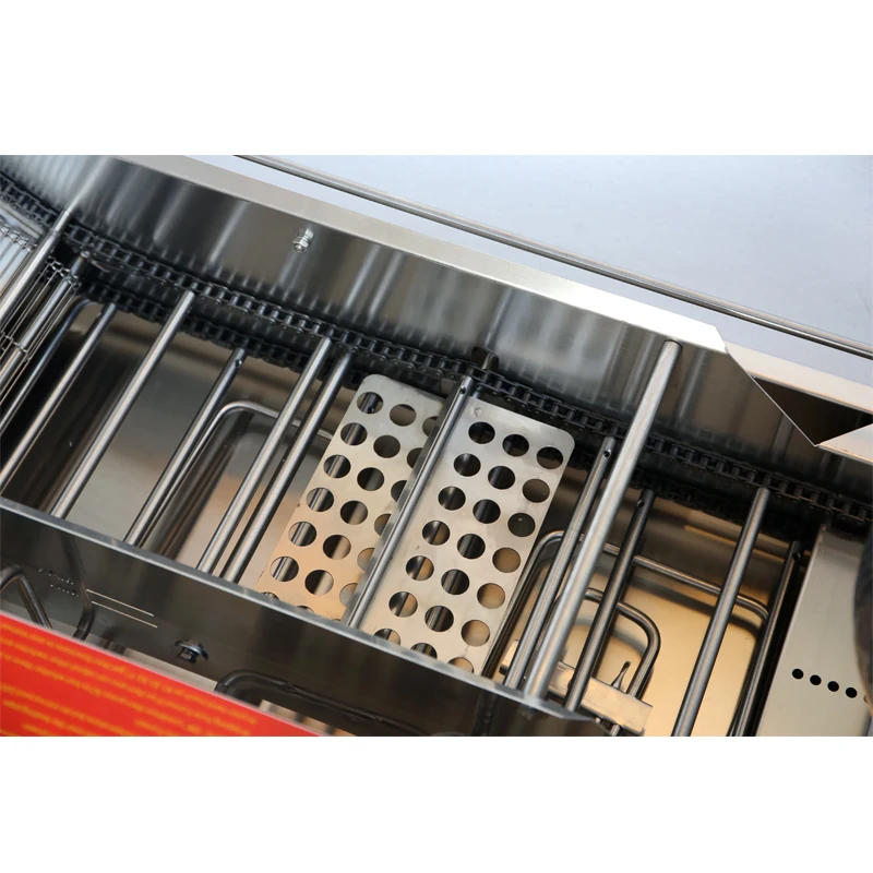 Description Picture 5 of itemCommercial High-Volume Double-Row Donut Maker | Industrial Chain Conveyor | 3 Molds for Versatile Donut Rings