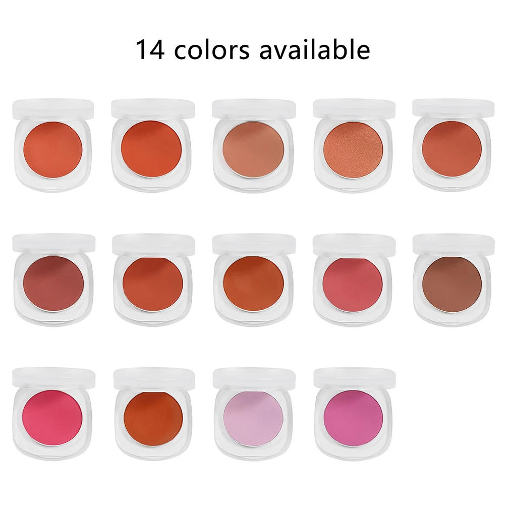 Description Picture 4 of itemPrivate Label 15colors Matte Blush Powder Lightweight High Pigmented Long Lasting Waterproof Face Brighten Makeup Bulk Custom