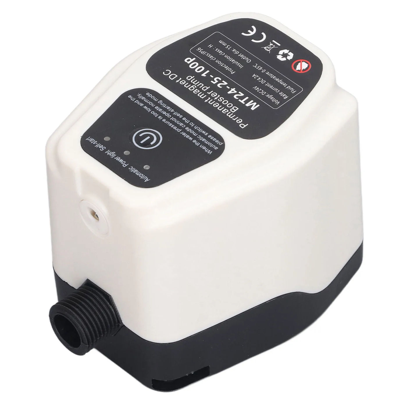 Description Picture 5 of itemBooster Pump 100W 24V 25L Full Automatic Intelligent Sensing Quiet Water Pressure Boost Pump