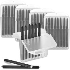 5Packs/40 Filters – Hearing aid wax guards filters Cerumen stop Wax traps for Phonak, Unitron, Widex hearing aids cleaner