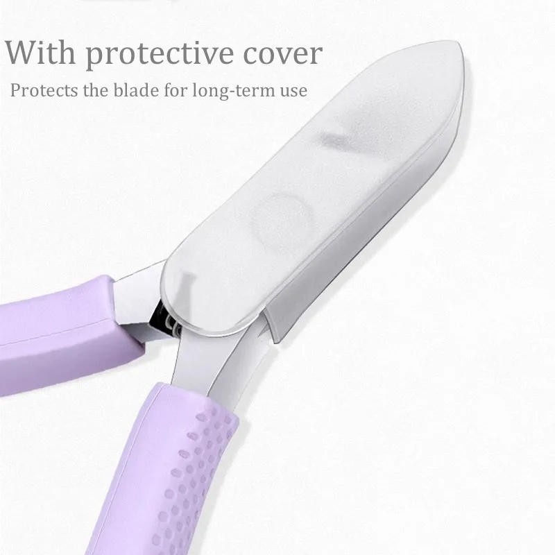 Description Picture 6 of itemNail Cuticle Trimmer Cuticle Nippers Scissors Cutter Remover Manicure Care Pedicure Tools Non-slip Silicone Handle