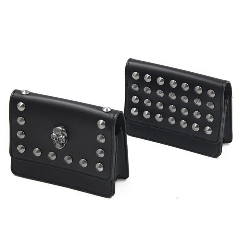 Description Picture 2 of itemGolf rangefinder Portable Bag Golf Ball Bag Light Weight PU Material Golf Pouch Golf Rangefinder Carrying Case With Hooks Skulls