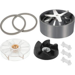 8 Pieces Blender Replacement Parts for Nutribullet 600W 900W Blender with Ice Blade/Rubber Sealing Gasket/Shock Pad Ect