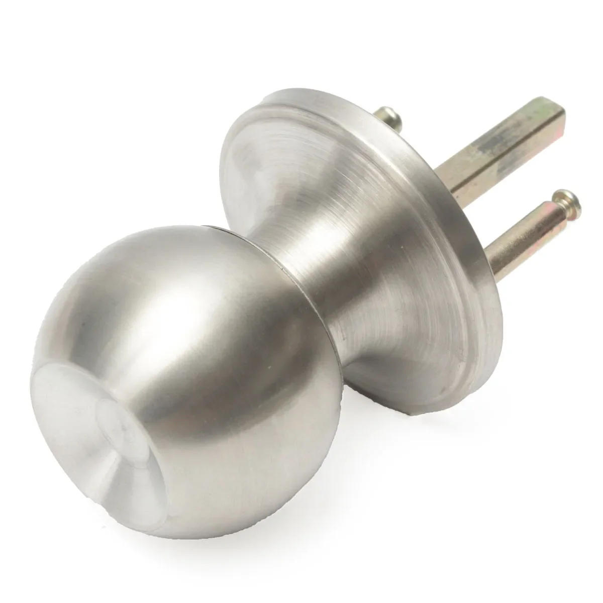 Description Picture 4 of item25mm-45mm Stainless Steel Round Door Lock Bathroom Ball Door Knob Set Handle Passage Lock Contemporary Internal Door Knob Pair