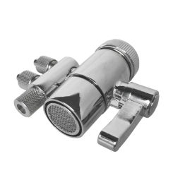 Two Way Faucet Adapter Diverter Valve For Water Filters Purifiers 1/4inch Tubing Connection M22 X M24 Bathroom Kitchen Accessori