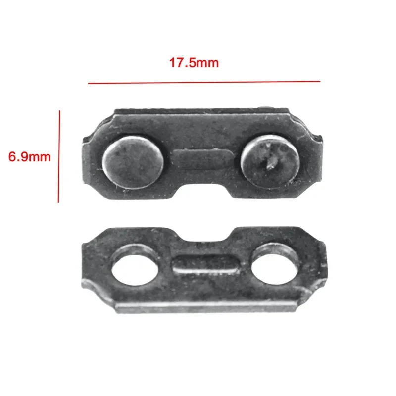 Description Picture 4 of item6Pcs/set Chainsaw Chain Joiner Stainless Steel Link Chain Joint For Joinning 3/8 .063 Chains For Woodworking Chainsaw Parts