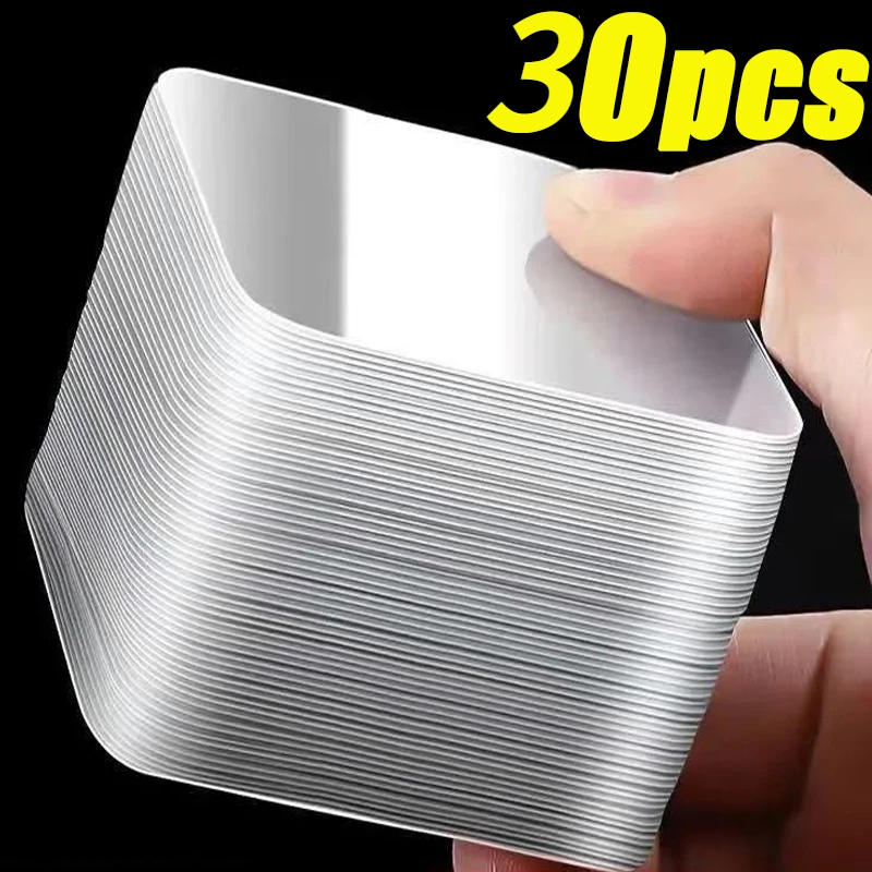 Description Picture 3 of item30/5PCS Transparent Double Sided Adhesive Tape Reusable Ultra-Strong PVC Wall Stickers Waterproof Household Products Adhesives