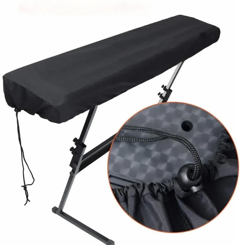 Description Picture 5 of item61 / 88 Keys Keyboards Electronic Organ Dust Cover Black Electronic Piano Protect Bags Fit for Yamaha 'Casio / Roland / KORG
