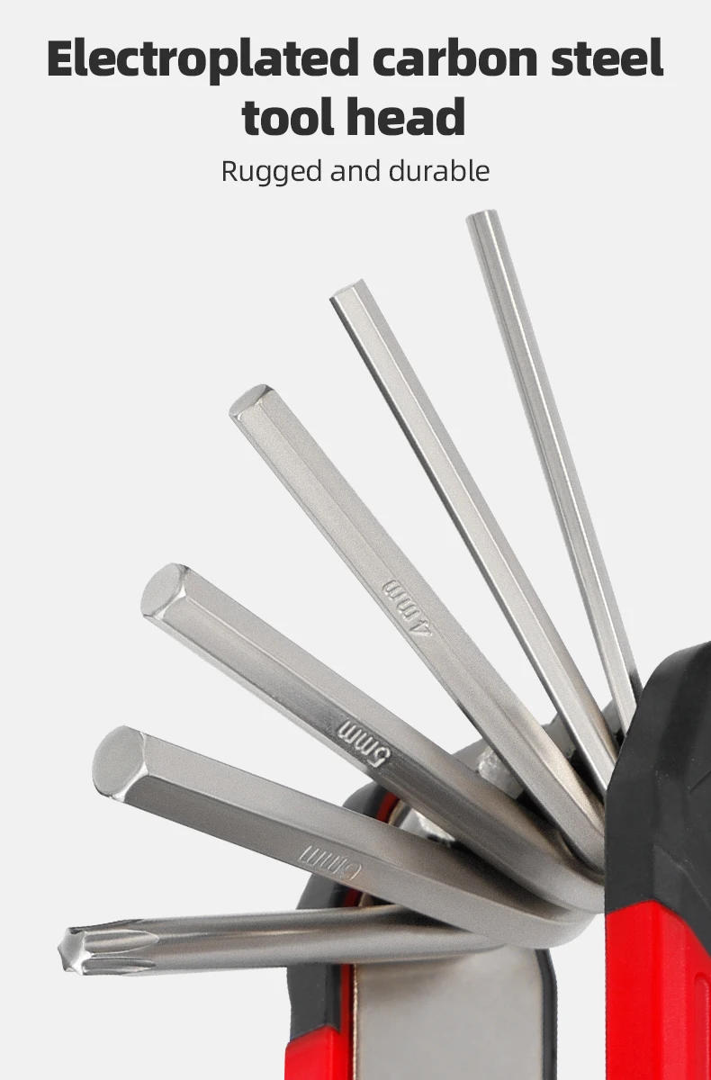 Description Picture 5 of itemMultifunctional Bicycle Repair Tool 16in1 Hexagon Wrench Sleeve Tool Mountain Bike Portable Combination Repair Tools Accessories