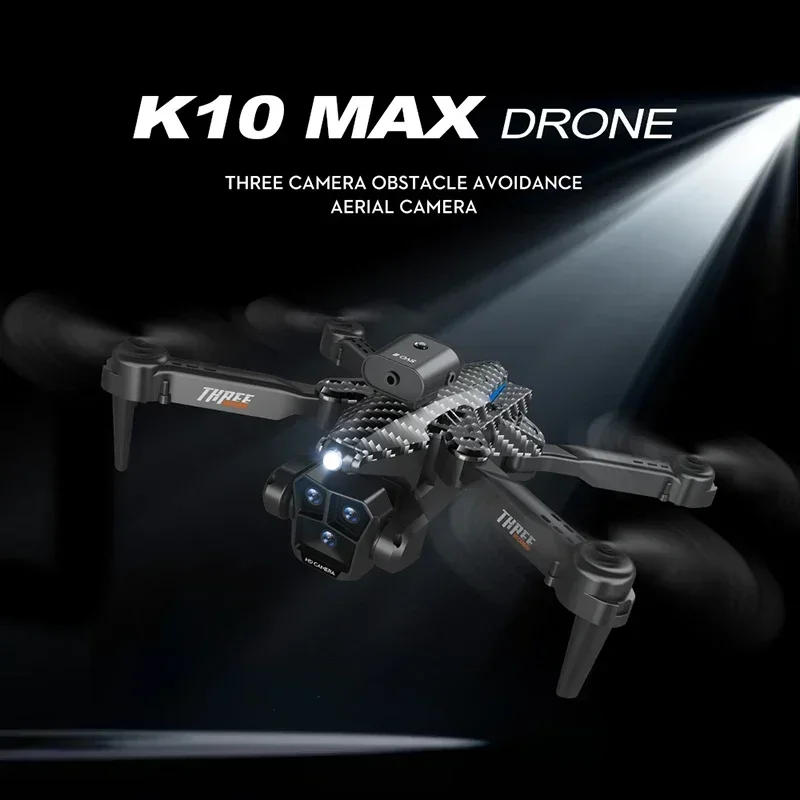 Description Picture 2 of itemFor Xiaomi K10 Max Drone 8K Professinal Three Camera Brushless Motor Unmanned Aerial With Optical Flow Positioning Function