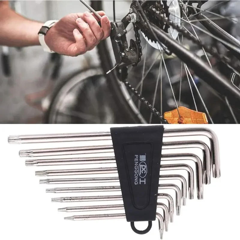 Description Picture 4 of item9 Pcs for Key Wrench Sets Torx L Repair Tool Screwdriver Tool Set Usef