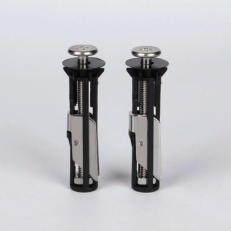 Description Picture 6 of item2 Sets Stainless Steel Water Tank Toilet Seat Bolts Hinges Screws Toilet Lid Fixing Parts Universal Replacement Bathroom Fixture