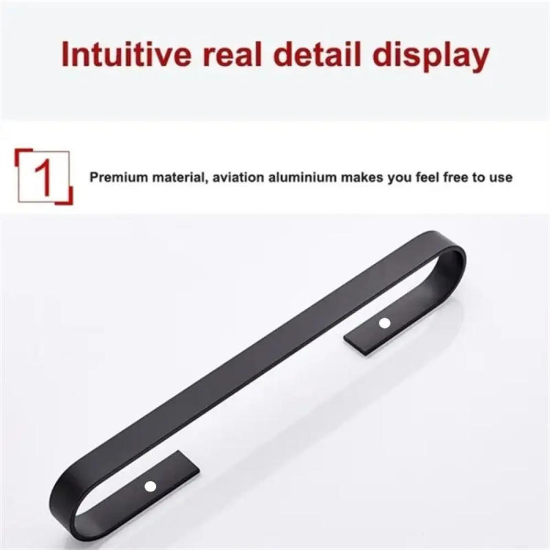 Description Picture 5 of itemOrganizer Toilet Hanger Holder Wall Mount Storage Shelf Towel Rack Clothes Holder Bathroom Bar
