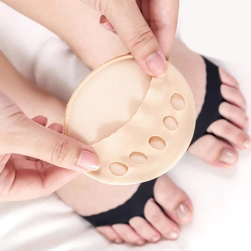 Description Picture 3 of itemFive Toes Forefoot Pads for Women High Heels Half InsolesSilicone Honeycomb Forefoot Insoles Gel Insoles Breathable Shoe Cushion