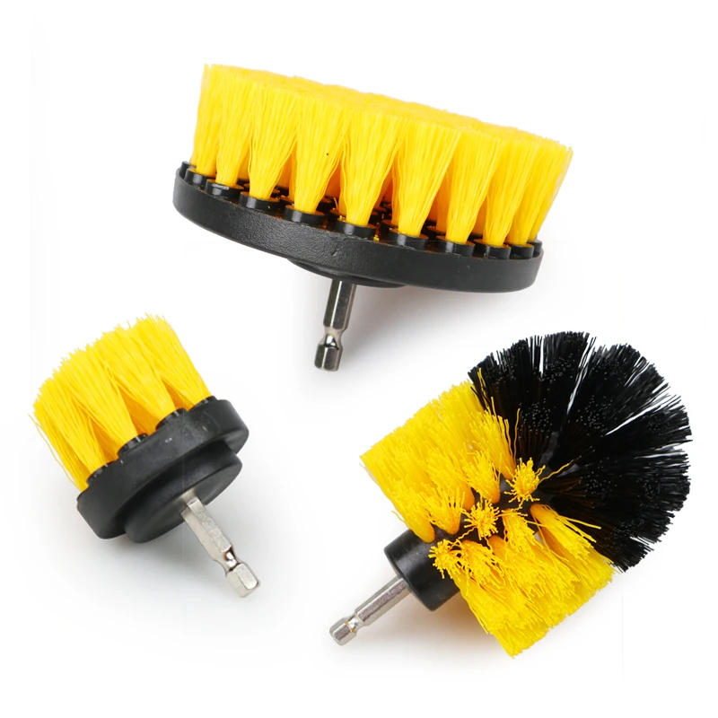 Description Picture 5 of itemDrill Brush Attachment 6pcs/Set Power Scrubber Wash Cleaning Brushes Tool Kit with Extension Clean Glass windows Kitchen Toilet