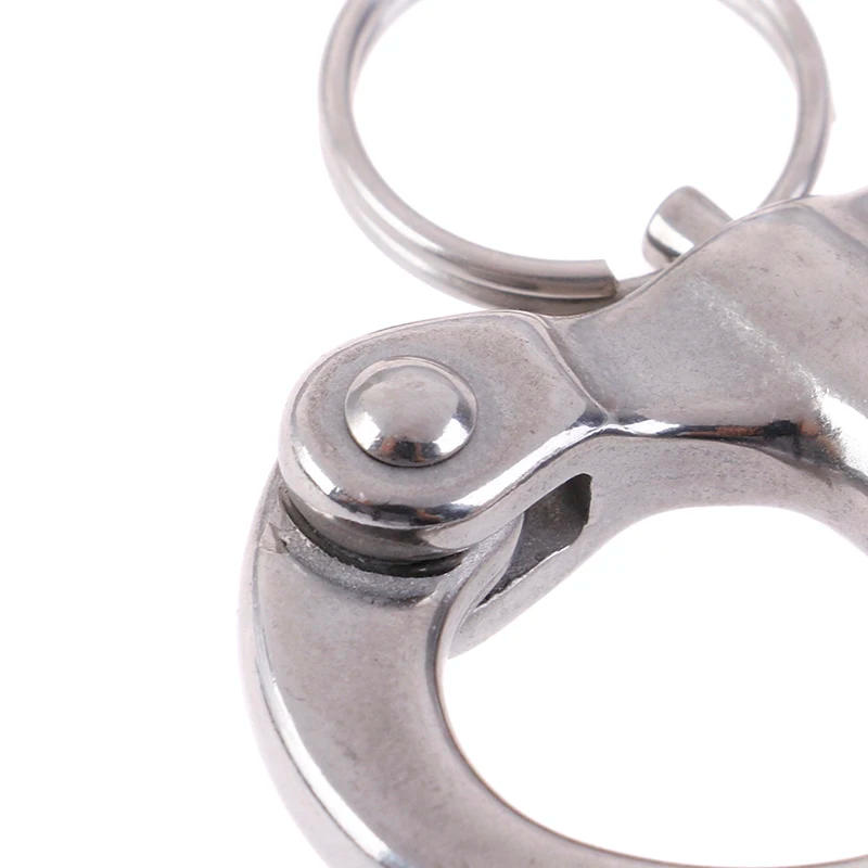 Description Picture 3 of itemStainless Steel 316 Rigging Sailing Fixed Bail Snap Shackle Fixed Eye Snap Hook Sailboat Sailing Boat Yacht Outdoor Living