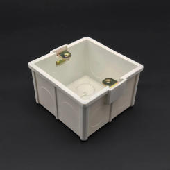 Thicker Material 86 Type Home Switch Panel Thermostat Wall Holder International Standard Cassette Dark Mounting Box