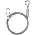 Clothesline Wire Rope Picture Hanger Stainless Steel Hanging Cord for Frames Curtain Hook