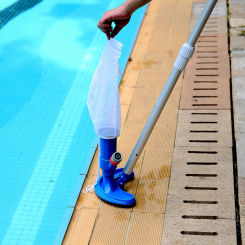 Swimming Pool Vacuum Cleaner Cleaning Disinfect Tool Set Suction Head Clean Pool Bottoms Net Filter Outdoor Pool Vacuum Cleaner