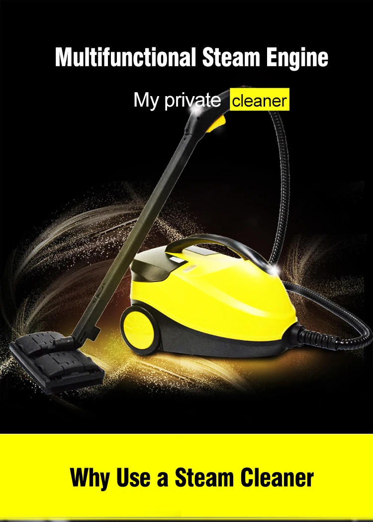 Description Picture 2 of itemHigh Steam Cleaner Kill Mites Disinfector Home Kitchen 2000W  Electric Steam Cleaner for Stain Removal, formaldehyde, Floor, car