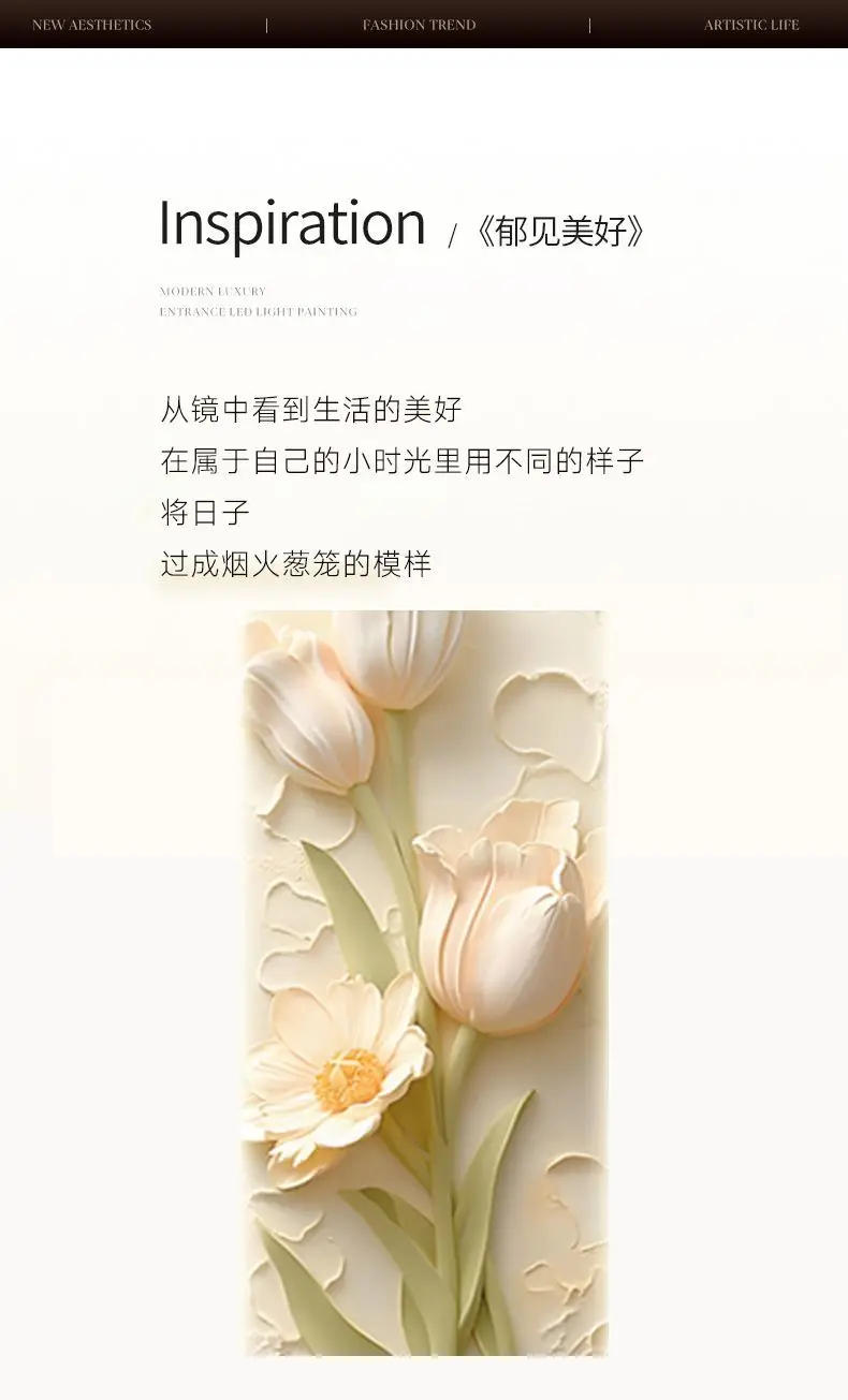 Description Picture 6 of itemArt Modern Mirror Bathroom Aesthetic Nordic Organizer Mirror Makeup Creative Espelho Decorativo Home Furniture Decoraction