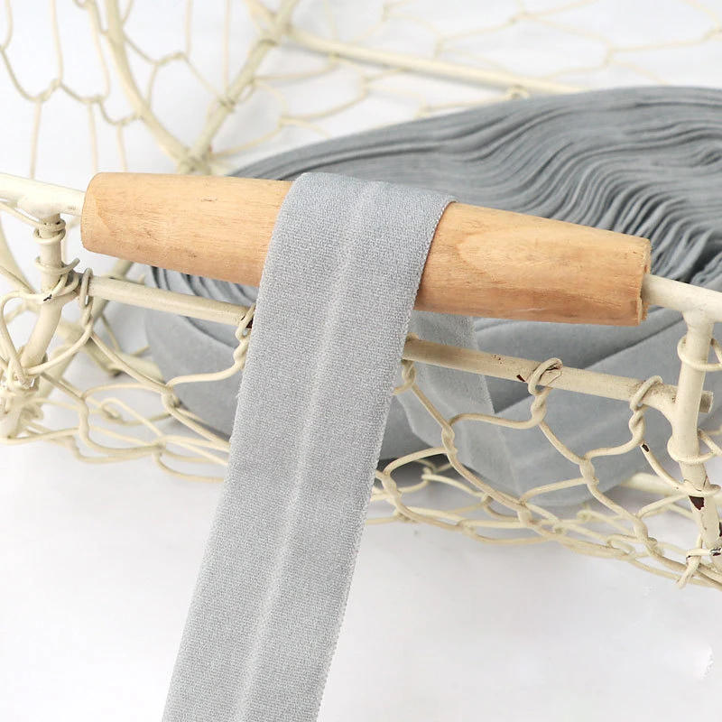 Description Picture 5 of item10M 2Cm Edge Sewing Ribbon Elastic Bias Binding Tapes Patchwork Quilting Fold Over Bands For DIY Garment Hem Sleeve Sewing Trims