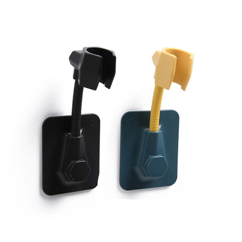 Description Picture 2 of item2X Self-Adhesive Shower Head Bracket Showerhead Holder Anti-slide Showering Stand Mounting Supply Toilet Washroom