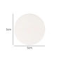 5cm Round White
