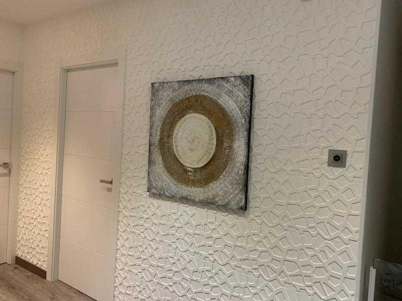 Description Picture 5 of item12pcs 30x30cm Foam 3d Wall Sticters PE Living Room Decoration Home Brick Pattern Adhesive Panels Decorative Adhesive Panels