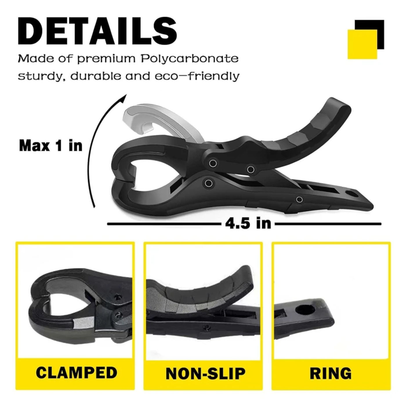 Description Picture 5 of itemNew Portable Fishing Gripper Fishing Lip Grip Digital Electronic Scale Fish Controllers Plastic Tackle Carp Fishing Accessories
