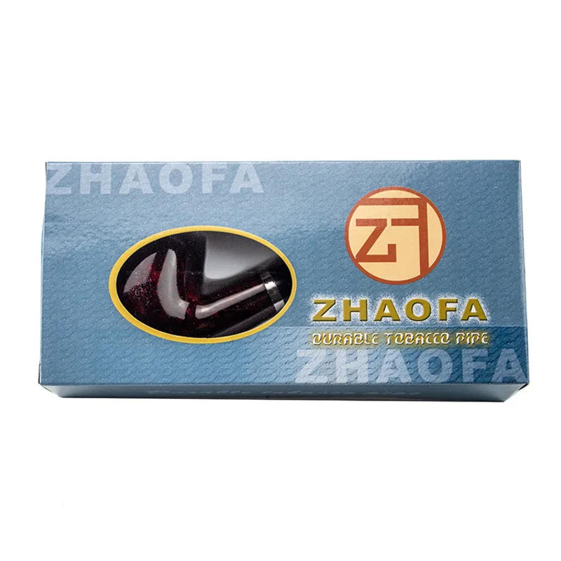 Description Picture 2 of itemEbony Wood Pipes for Smoking Bent Type Pipe Accessory Carving Pipes Smoke Tobacco Cigarette Acrylic Holder Oil Burner Pipe