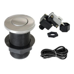 Professional Garbage Disposal Turn On/Off Sink Top Air Any Garbage Disposal Unit and Bathtub
