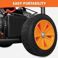 Description Picture 6 of itemWEN DF1100T 11,000-Watt 120V/240V Dual Fuel Portable Generator with Wheel Kit and Electric Start - CARB Compliant, Black