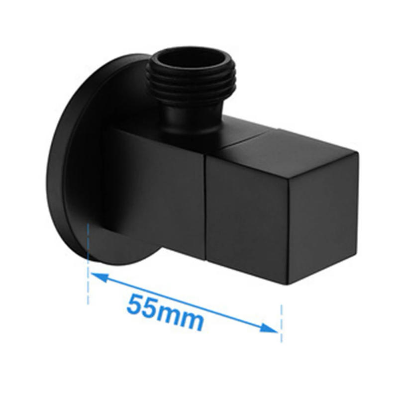 Description Picture 5 of itemBathroom Angle Valve Pure Copper Square Toilet Filling Angle Valve Water Heater 4 Water Valve Basin Water Heater Faucet