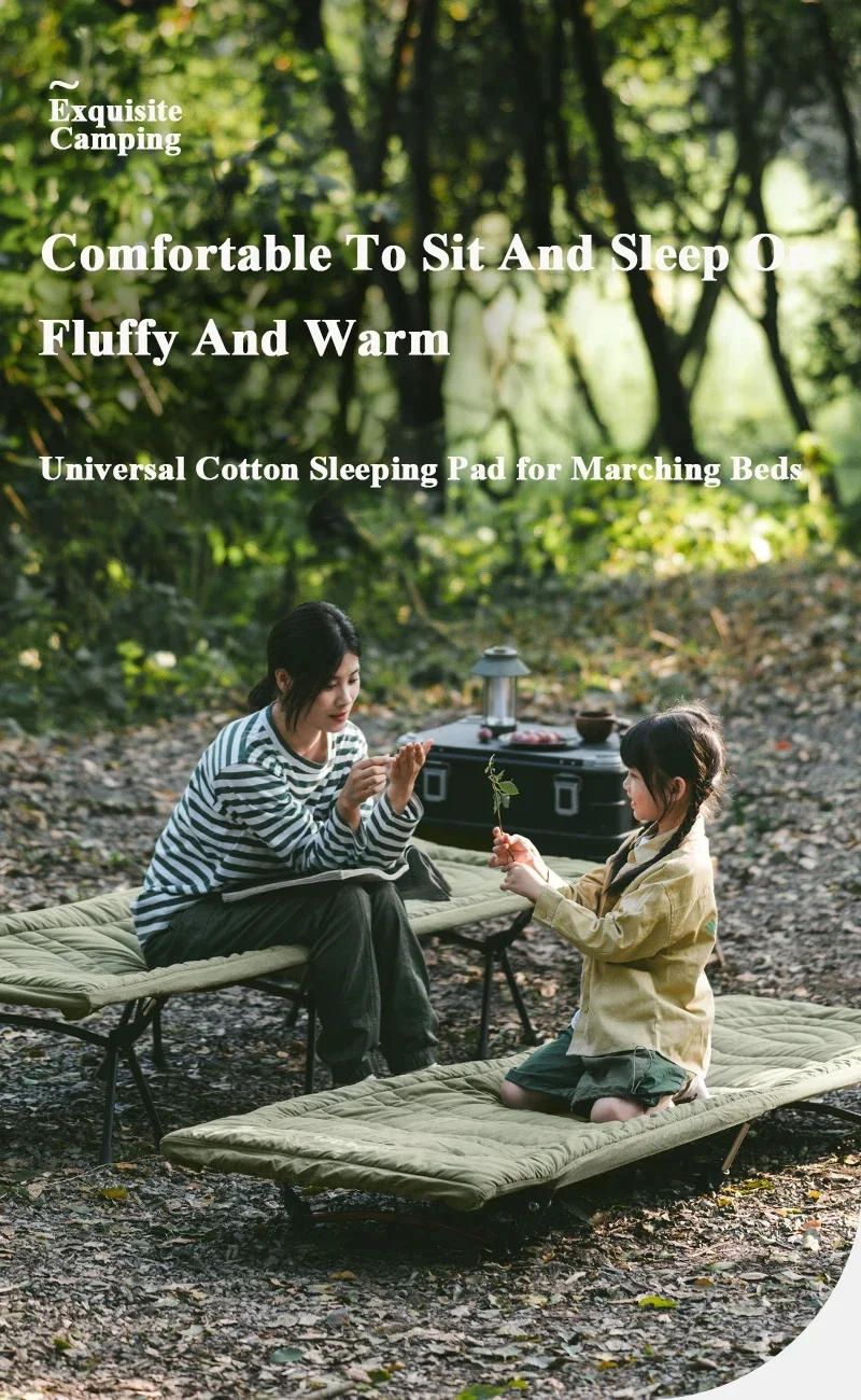 Description Picture 2 of itemNaturehike Portable Cotton-padded Mattress Universal Single Camp Bed Mattress Skin-friendly Camping Sleeping Pad for Camp Cot