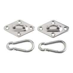 Accessories Ceiling Hanging Hook 8 X Expansion Tubes 8 X Screws Chair Hardware Heavy Duty Stainless Steel 2 X Gourd Buckles