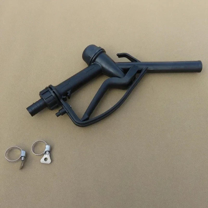 Description Picture 3 of itemPlastic Manual Heavy Duty Fuel Nozzle Gun with Hook 25mm / 20mm Gasoline Nozzle, Max Flow 45L/m flowmeter Meters