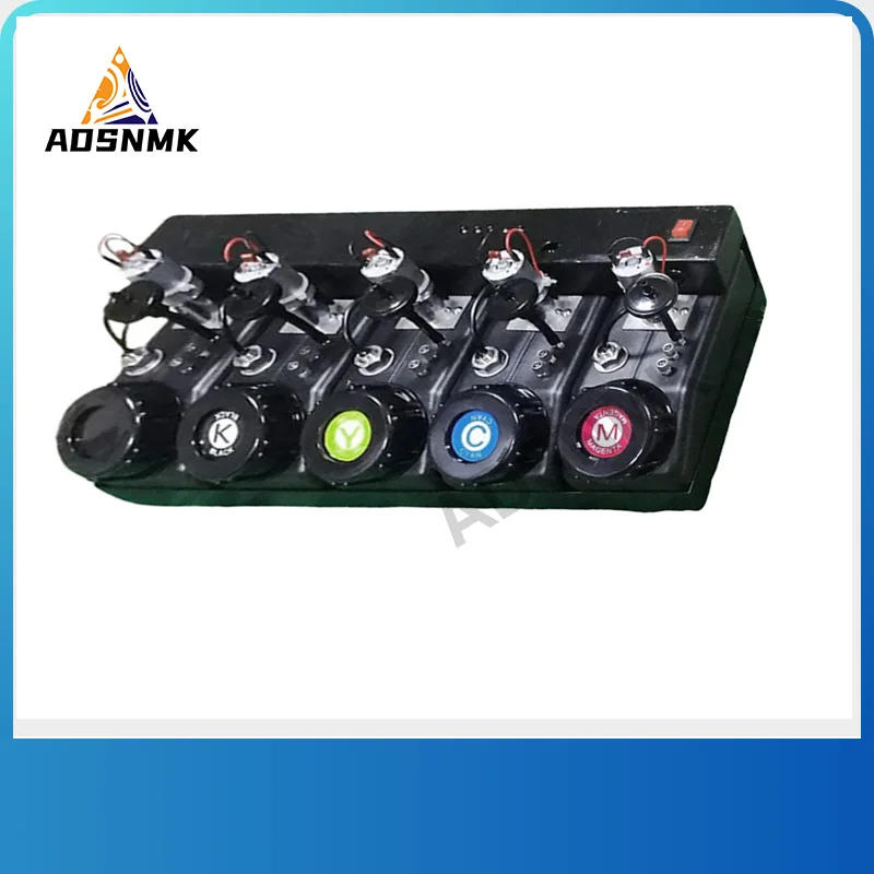 Description Picture 3 of itemUV Bulk Continuous Ink Supply System CISS Assembly 1 Liter for Roland Mimaki Mutoh Epson Lecai Taimes Chinese UV Inkjet Printers