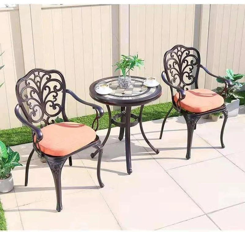 Description Picture 5 of itemGarden Furniture Sets Chairs Table Set Outdoor Yard Patio Furnitures Luxury Lounger House Terrace Dinning Chair Table Furniture