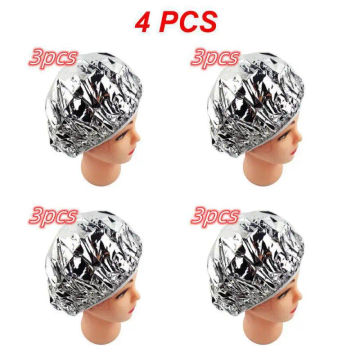 2/4/6PCS Women Elastic Professional Shower Insulated One-off Aluminum Foil Bathing Hair Salon Heat Insulation Adjustable