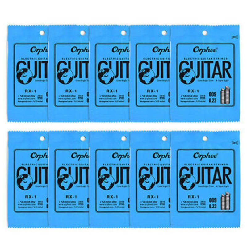 Description Picture 5 of item10PCS Orphee Single Strings For Electric Guitar 1st E-String(.009) Replacement High-carbon Steel String Guitar Parts
