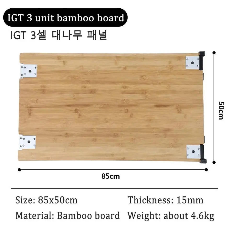 Description Picture 5 of itemCamping IGT Table Free Combination Table Stainless Steel IGT Accessories Outdoor Portable Folding Aluminium Alloy Table