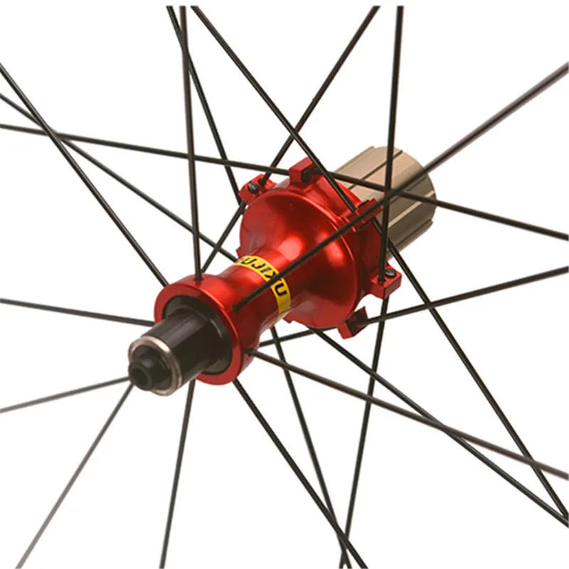 Description Picture 3 of item700C Ultra-lightweight Deep 30/40/50mm road wheelset V/C brake bearing hub wheels Bicycle wheel set road wheel