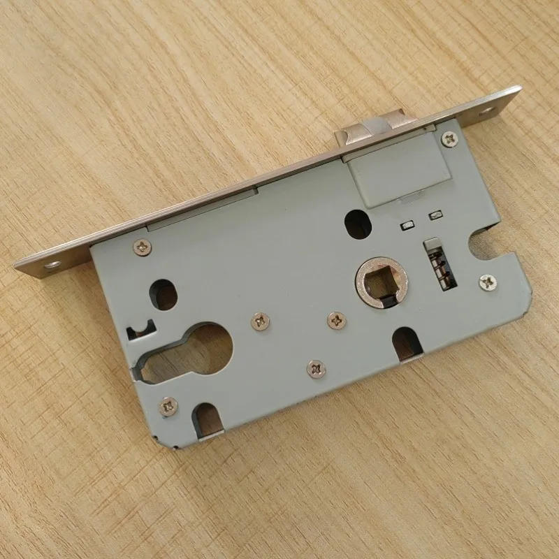 Description Picture 3 of item5845 Silent  Set Split Lock Handle Office Door Lock with 4558 Lock Body Indoor Door