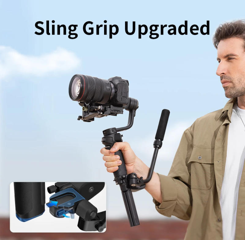 Description Picture 5 of itemZHIYUN Weebill 3S 3 S 3-Axis Handheld Camera Stabilizer Gimbal with Fill Light Bluetooth Control for DSLR Mirrorless Cameras