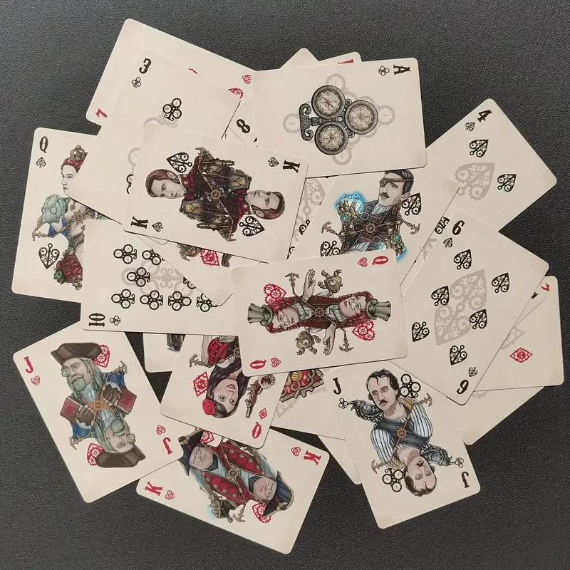 Description Picture 5 of item55 Playing Cards Waterproof PVC Frosted Magic Boxed Plastic Playing Cards Set Poker Cards Classic Magic Tools Tabletop Games