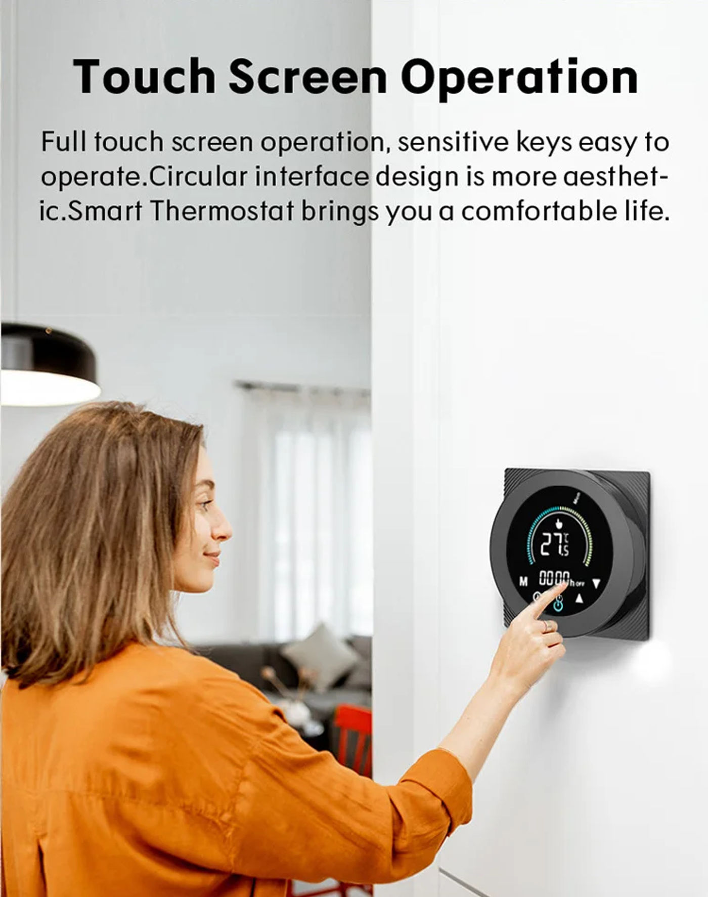 Description Picture 6 of itemTuya Smart Zigbee Thermostat Water/Gas Boiler Electric Floor Heating Thermostat Temperature Controller Support Alexa Google Home