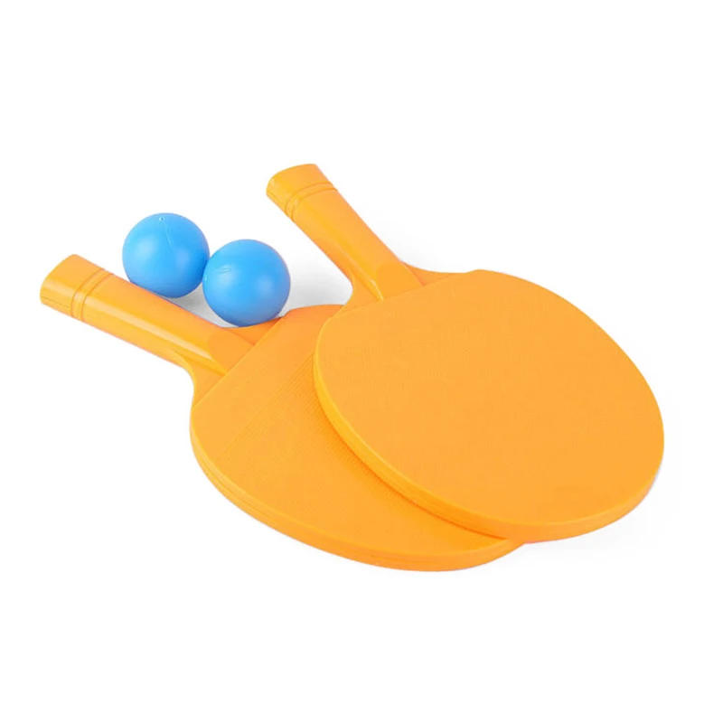 Description Picture 3 of itemTable Tennis Racket Plastic Children Practice Training Pats Ping Pong Racket With 2 Balls For Kids Children Family Friends