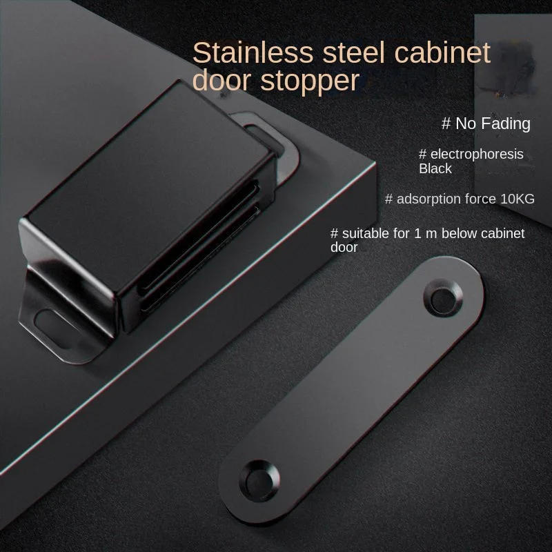 Description Picture 2 of itemKitchen Bumper Damper Strong Magnetic Door Stops Closer Cabinet Latch Catch Buffer for Cupboard Drawer Furniture Protector