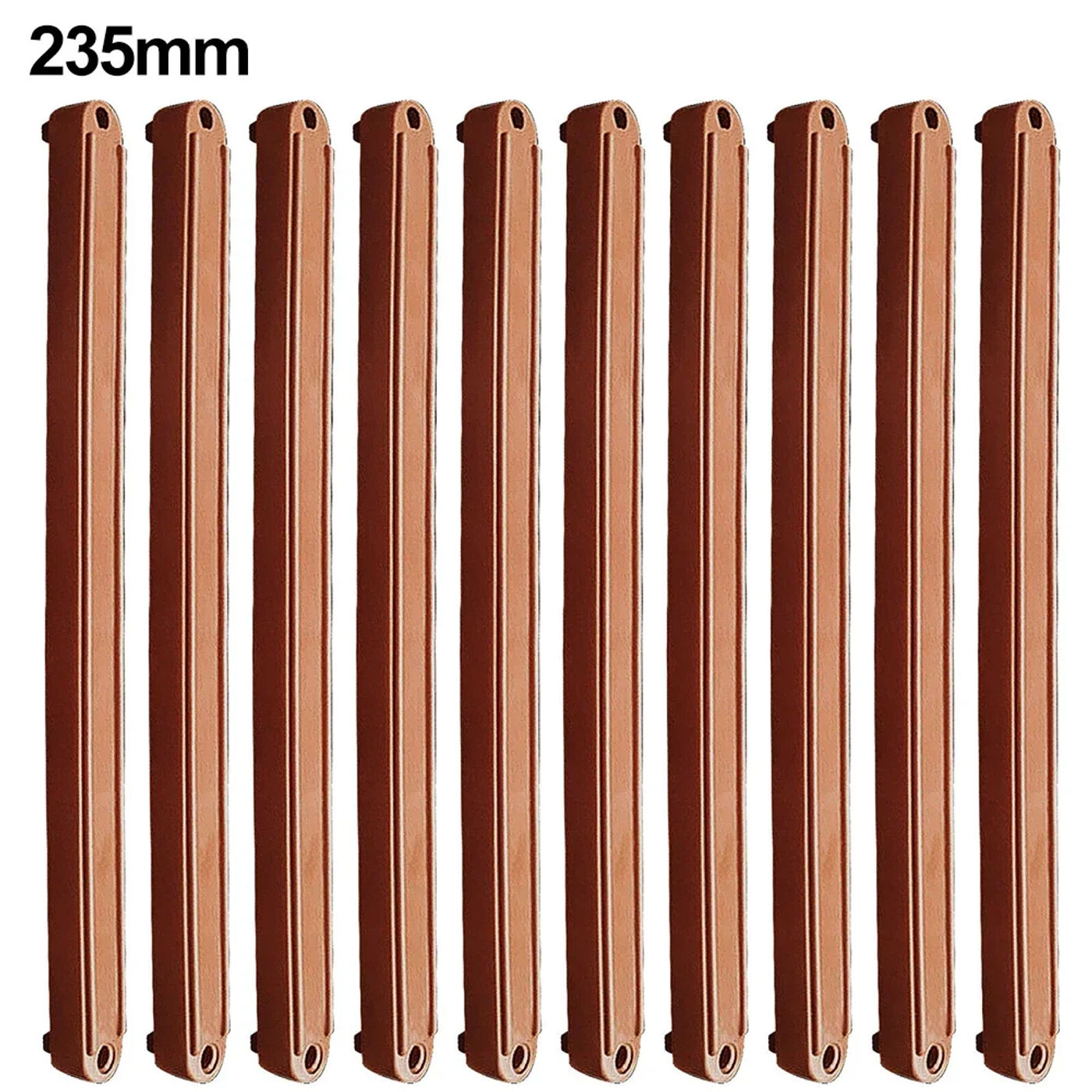 Description Picture 3 of item10Pcs Slide Rail Drawer Runners  180/235/298mm For Drawers Plastic Replacement Brand/New Excellent Service Life